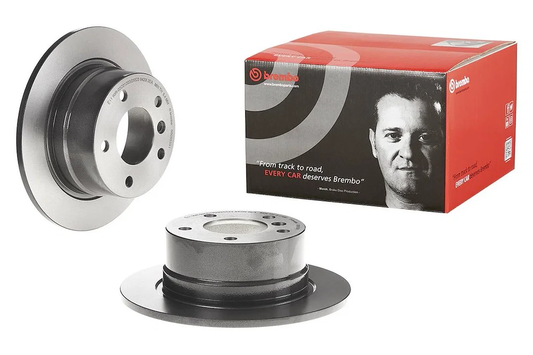 08685381C02 – BREMBO Brake Rotor, Solid One Piece Design Wheel Bolt Pattern 5 x 120 Millimeter 272 Millimeter Diamete...